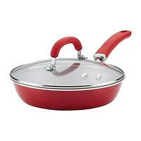 Rachael Ray Create Delicious 9.5" Non-Stick Deep Skillet with Lid