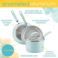 Rachael Ray Create Delicious 13-pc. Aluminum Non-Stick Cookware Set