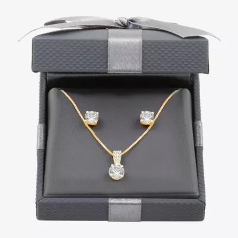 ( G/SI1-SI2 ) 2 CT. T.W. Lab-Grown White Diamond 10K or 14K Gold 2-pc. Jewelry Set