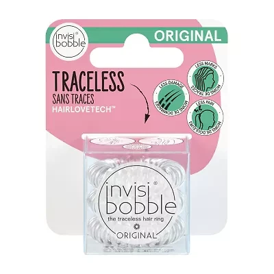 Invisibobble Original Crystal Clear Hair Ties