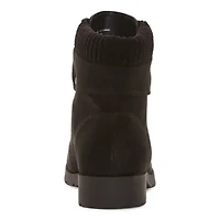 St. John's Bay Womens Yumma Stacked Heel Lace Up Boots