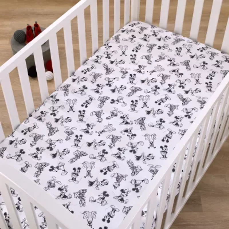 Disney Collection Mickey Mouse Crib Sheet