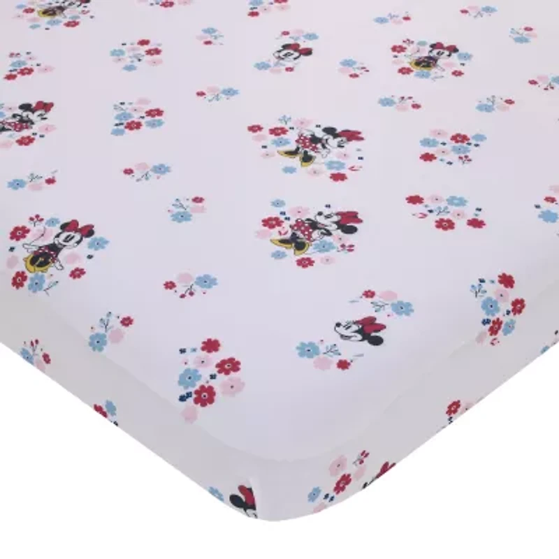 Disney Collection Minnie Mouse Crib Sheet