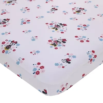 Disney Collection Minnie Mouse Crib Sheet