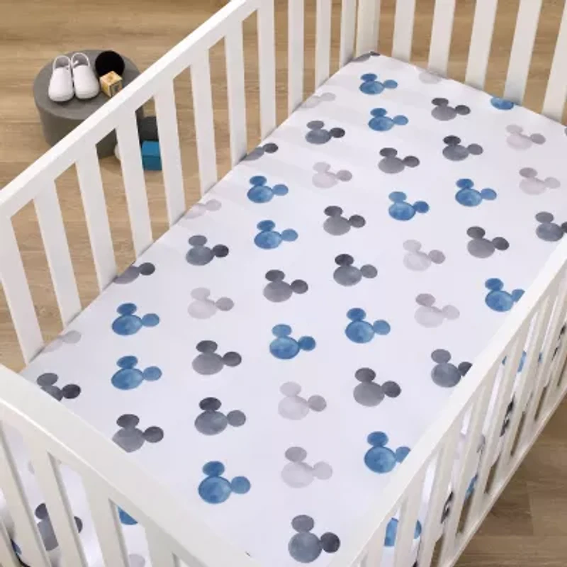 Disney Collection Mickey Mouse Crib Sheet