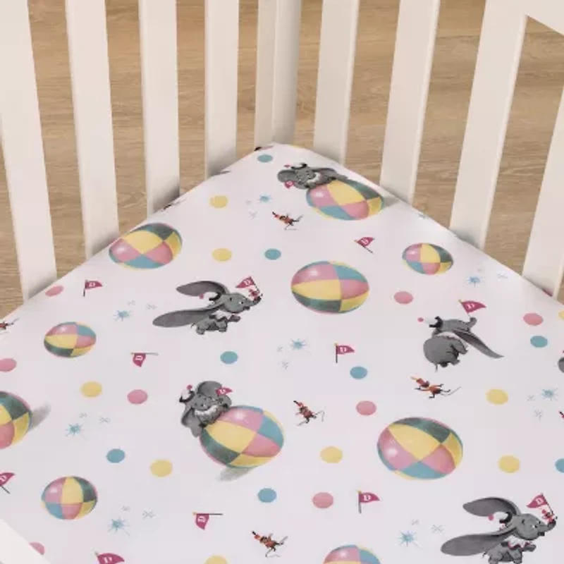 Disney Collection Dumbo Crib Sheet