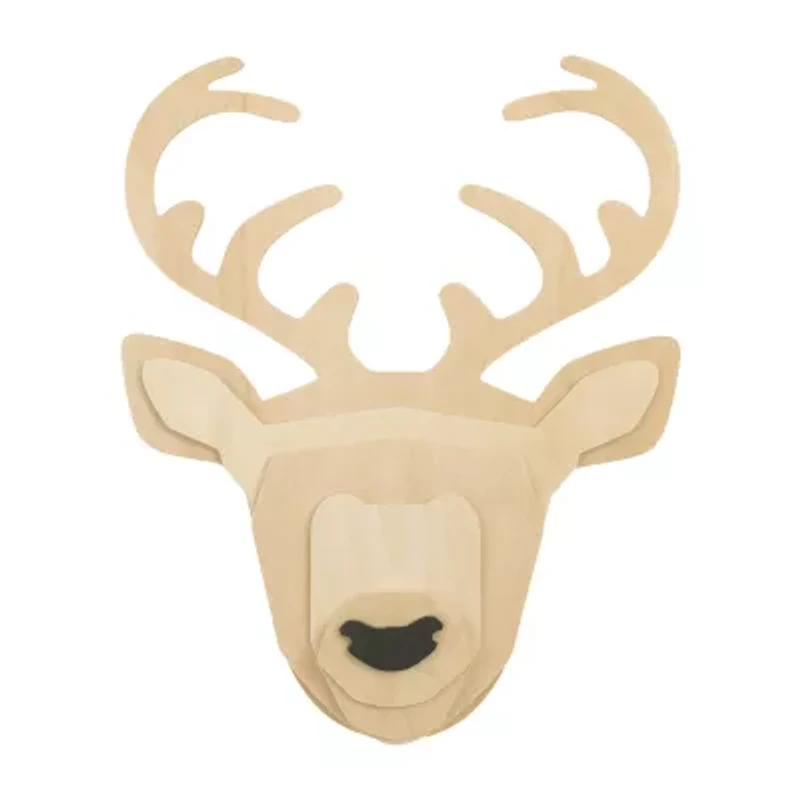 Nojo Deer Wood Wall Art