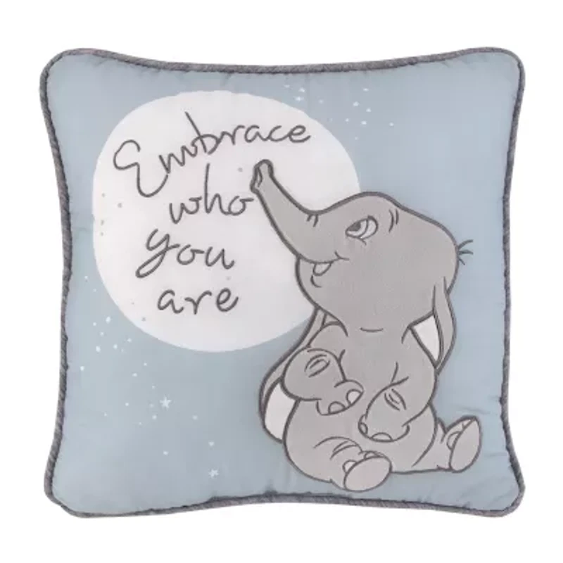 Disney Collection Dumbo Square Throw Pillow
