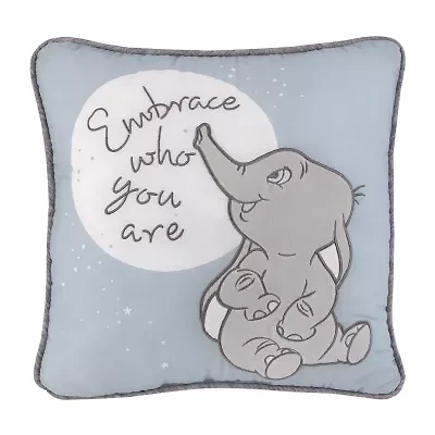 Disney Collection Dumbo Square Throw Pillow