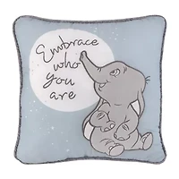 Disney Collection Dumbo Square Throw Pillow
