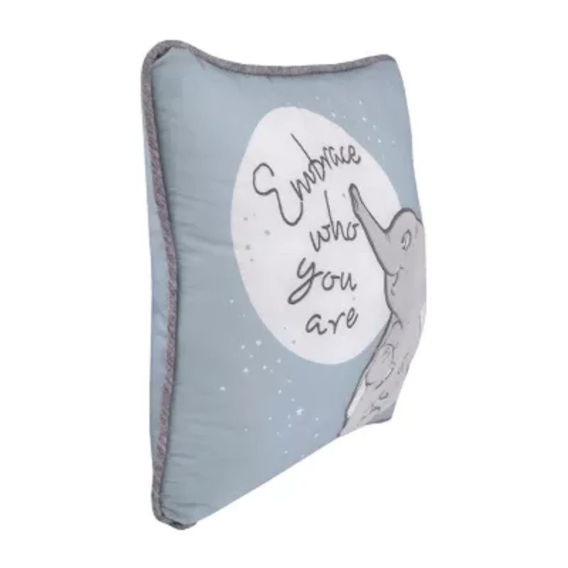Disney Collection Dumbo Square Throw Pillow