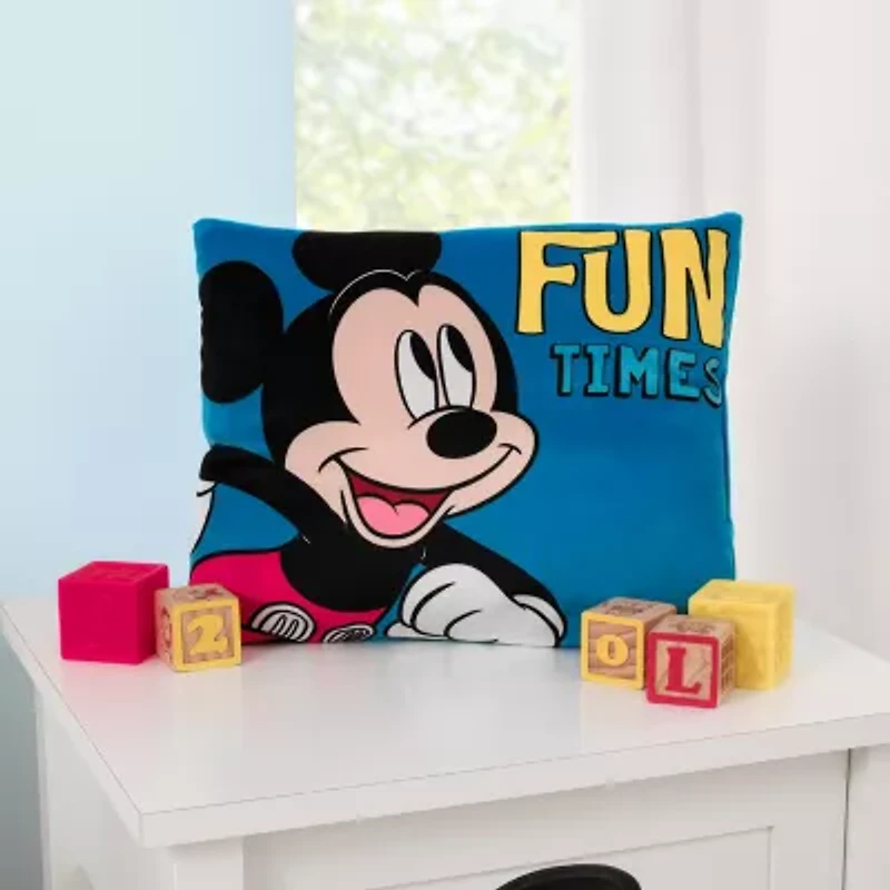 Disney Collection Mickey Mouse Rectangular Throw Pillow
