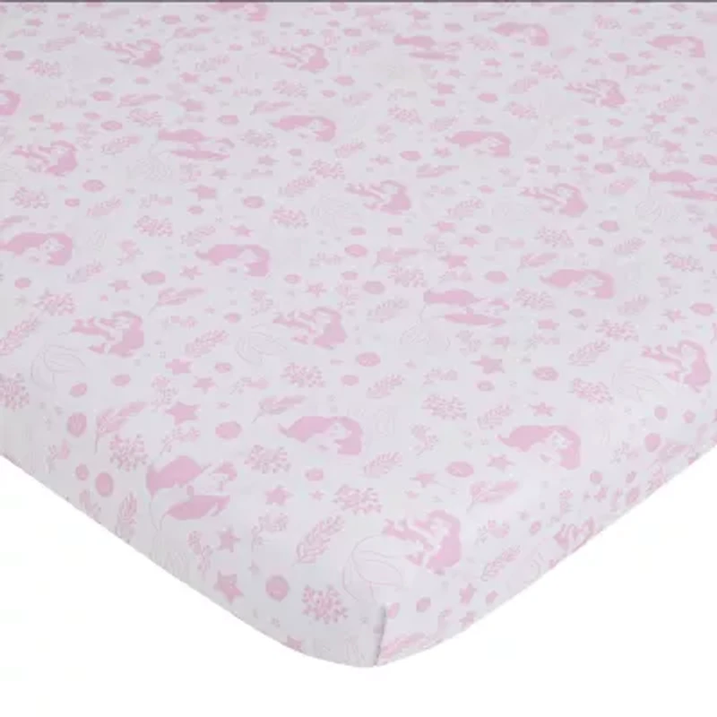 Disney Collection 3-pc. Ariel The Little Mermaid Crib Bedding Set