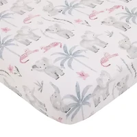 Nojo Elephant Princess 4-pc. Crib Bedding Set