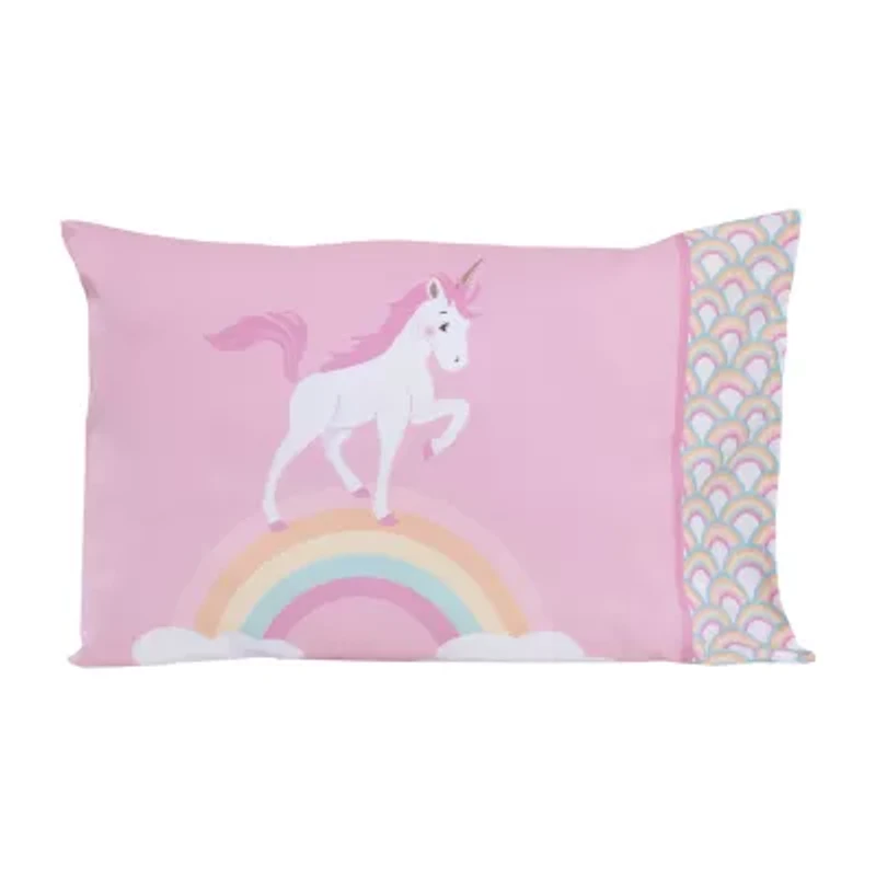 Nojo Unicorn And Rainbow 4-pc. Toddler Bedding Set