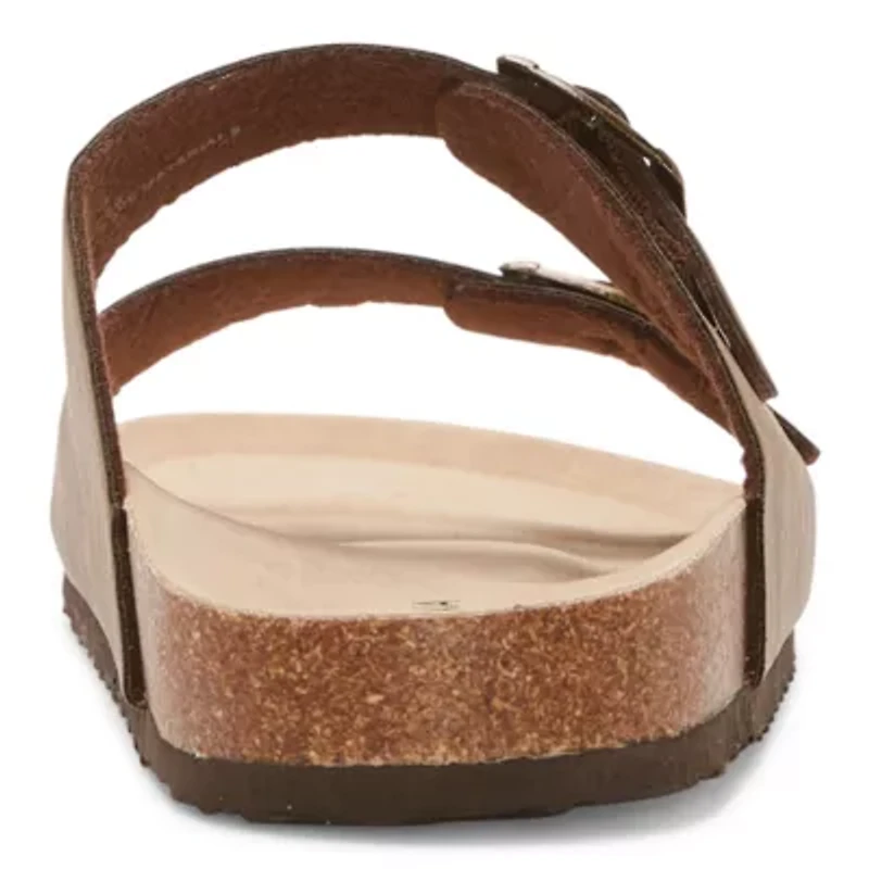 Arizona Jean Co Fireside Womens Footbed Sandals