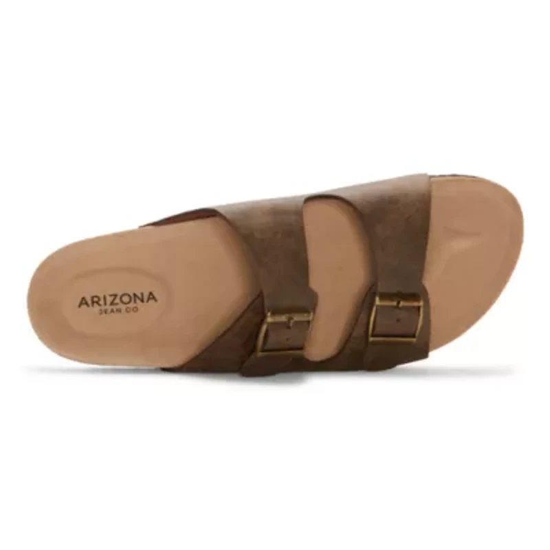 Arizona Jean Co Fireside Womens Footbed Sandals