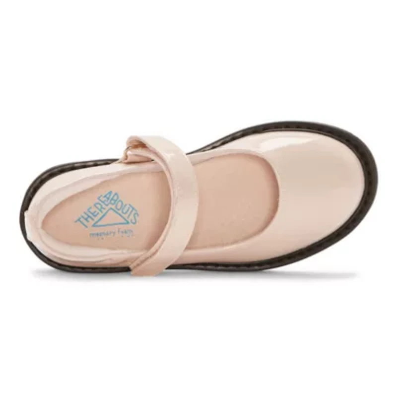 Thereabouts Flutter Girls Round Closed Toe Mary Jane Shoes