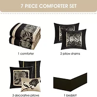 Stratford Park Katelin 7pc Comforter Set