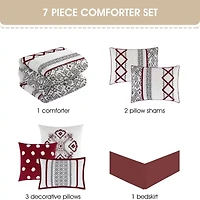 Stratford Park Anis 7pc Midweight Comforter Set