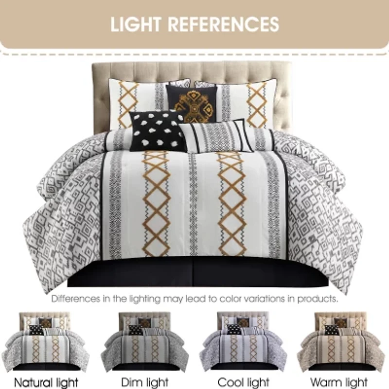 Stratford Park Anis 7pc Midweight Comforter Set