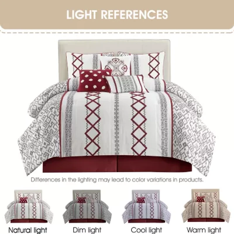 Stratford Park Anis 7pc Midweight Comforter Set