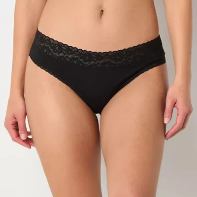 Arizona Body Cotton with Lace Thong
