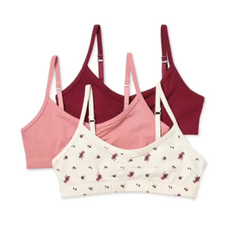 Thereabouts Girls Medium Support 3-pc. Bralette 340033