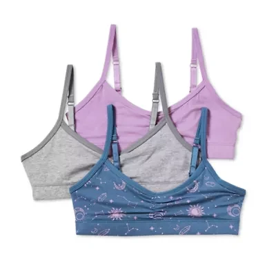 Thereabouts Girls Medium Support 3-pc. Bralette 340033