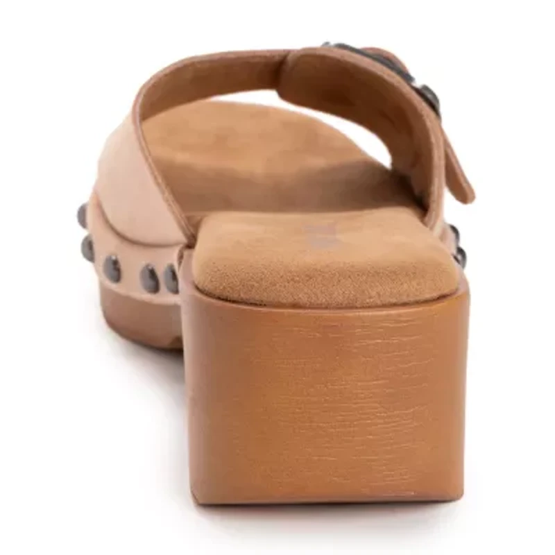 Muk Luks Womens Cora Wedge Sandals
