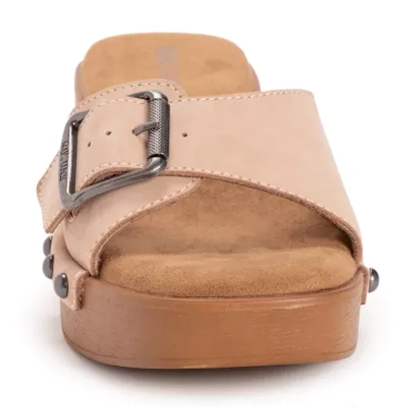 Muk Luks Womens Cora Wedge Sandals