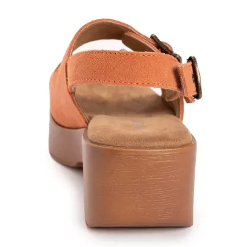 Muk Luks Womens Calliope Wedge Sandals