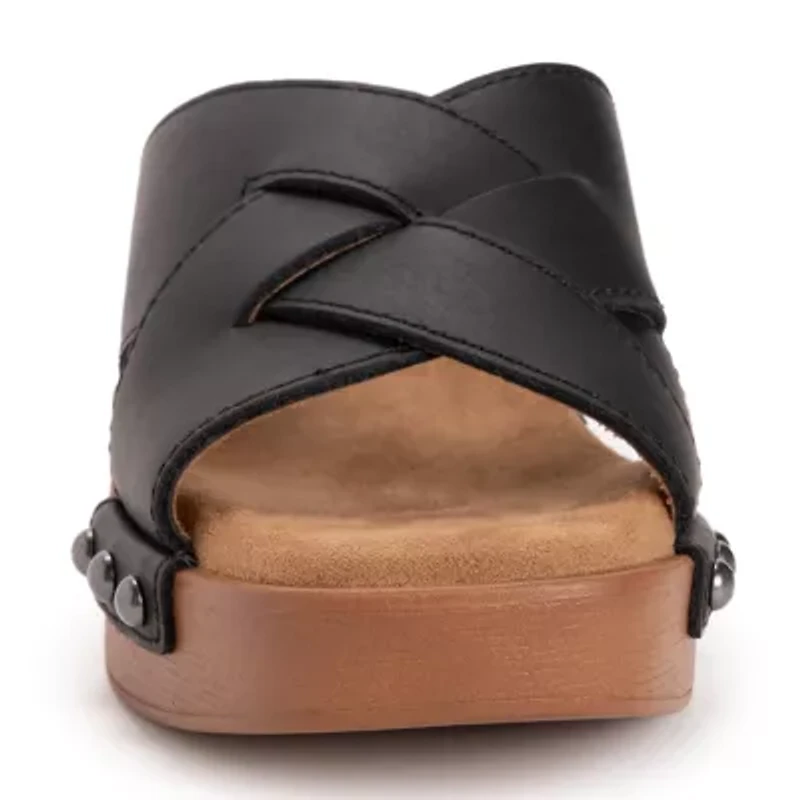 Muk Luks Womens Cadence Wedge Sandals