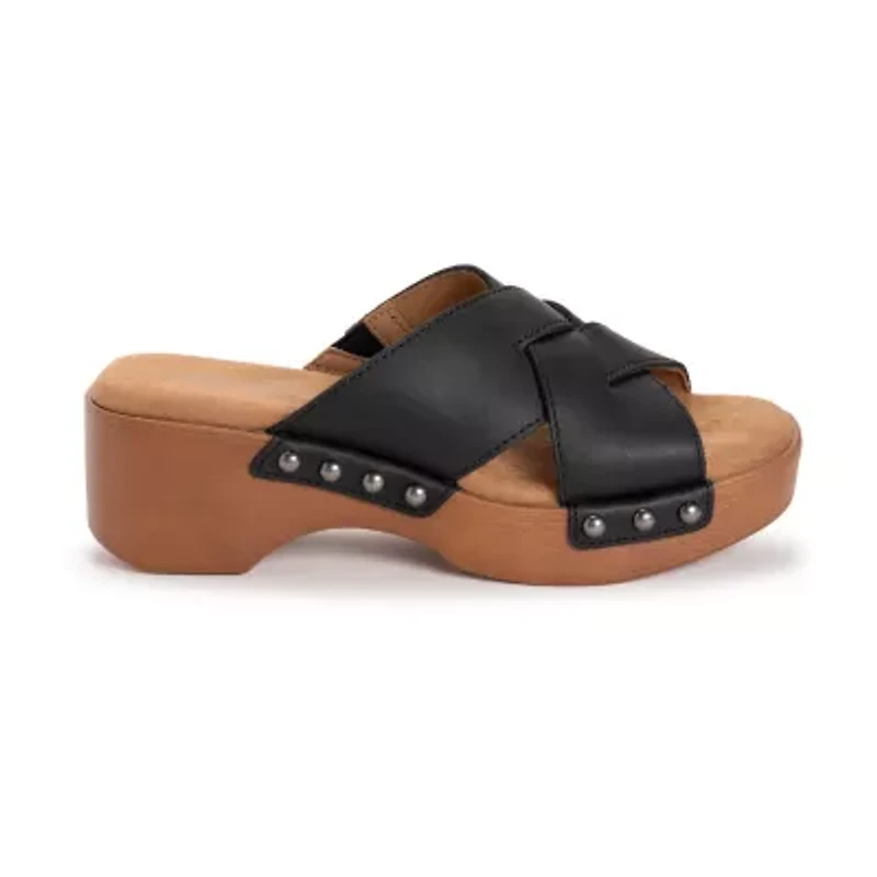 Muk Luks Womens Cadence Wedge Sandals