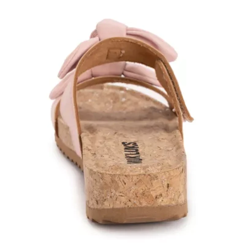 Muk Luks Posie Womens Footbed Sandals