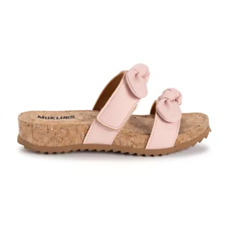 Muk Luks Posie Womens Footbed Sandals
