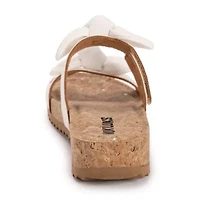 Muk Luks Posie Womens Footbed Sandals