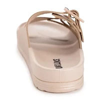 Muk Luks Womens Grand Cayman Flat Sandals