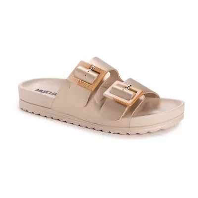 Muk Luks Womens Grand Cayman Flat Sandals