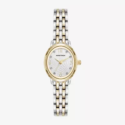 Armitron Womens Two Tone Bracelet Watch 75-5971wttt
