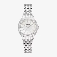 Armitron Womens Silver Tone Bracelet Watch 75-5976mpsv