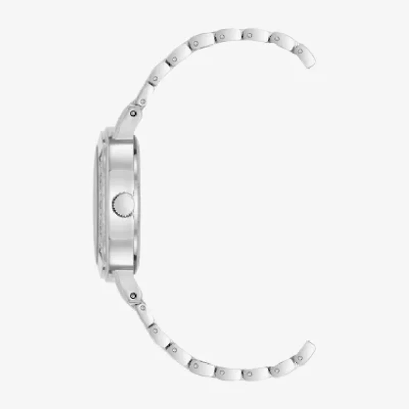 Armitron Womens Silver Tone Bracelet Watch 75-5976mpsv