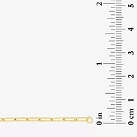Diamond Addiction 1/3 Ct.T.W. (G-H, I1-I2) Lab-Grown Diamond Womens 10K Gold Paperclip Round Chain Bracelet