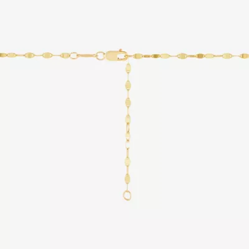 "Mom" Womens 10K Gold 16 Inch Pendant Necklace