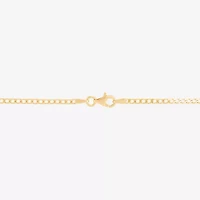 Limited Quantities! Deer Womens 14K Gold Over Silver 22 Inch Pendant Necklace