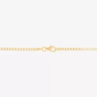 Limited Quantities! Fish Womens 14K Gold Over Silver 22 Inch Pendant Necklace