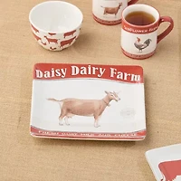 Certified International Vintage Farm 4-pc. Ceramic Dinner Plate