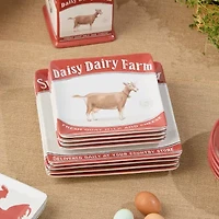 Certified International Vintage Farm 4-pc. Ceramic Salad Plate