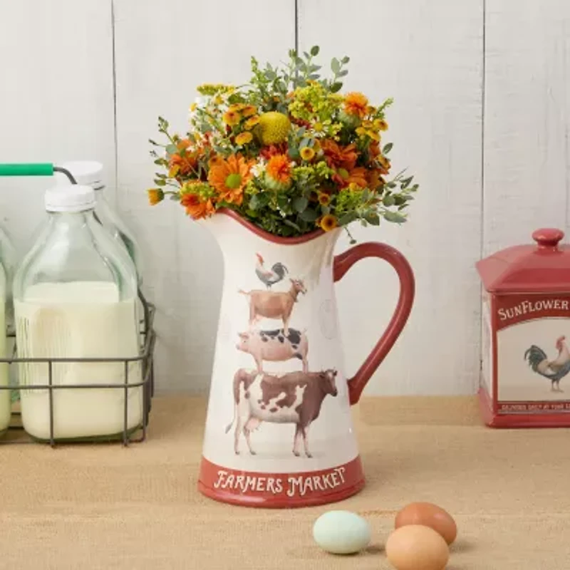 Certified International Vintage Farm Serving Pitcher