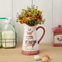 Certified International Vintage Farm Serving Pitcher
